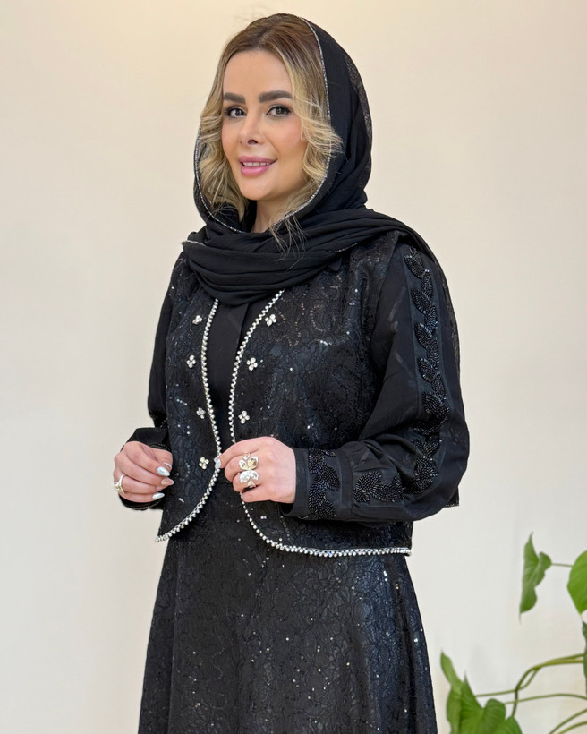 ست ژیله،شومیز و دامن جواهر