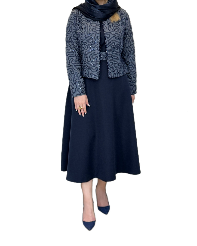 ست سارافون و کت موج